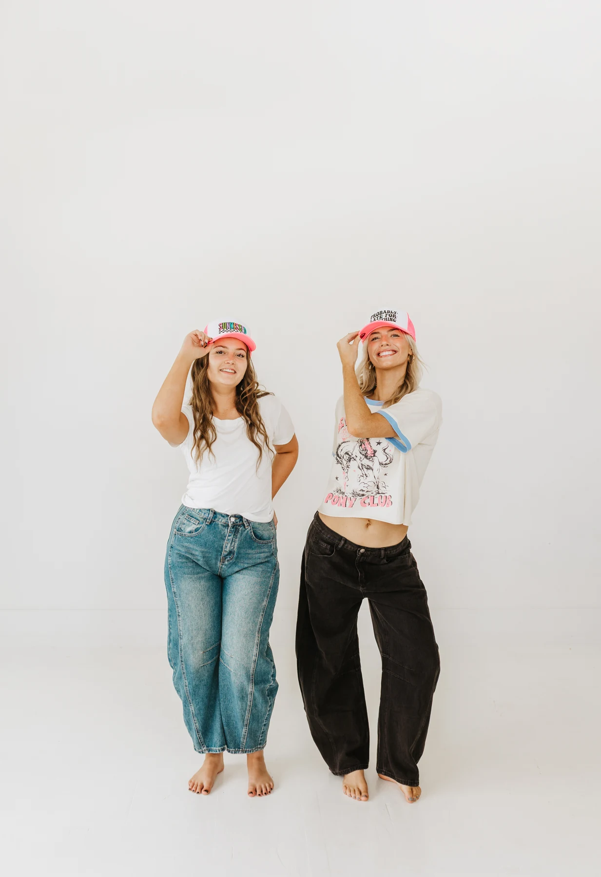 Beverly Hills Pony Club Ringer Crop Tee