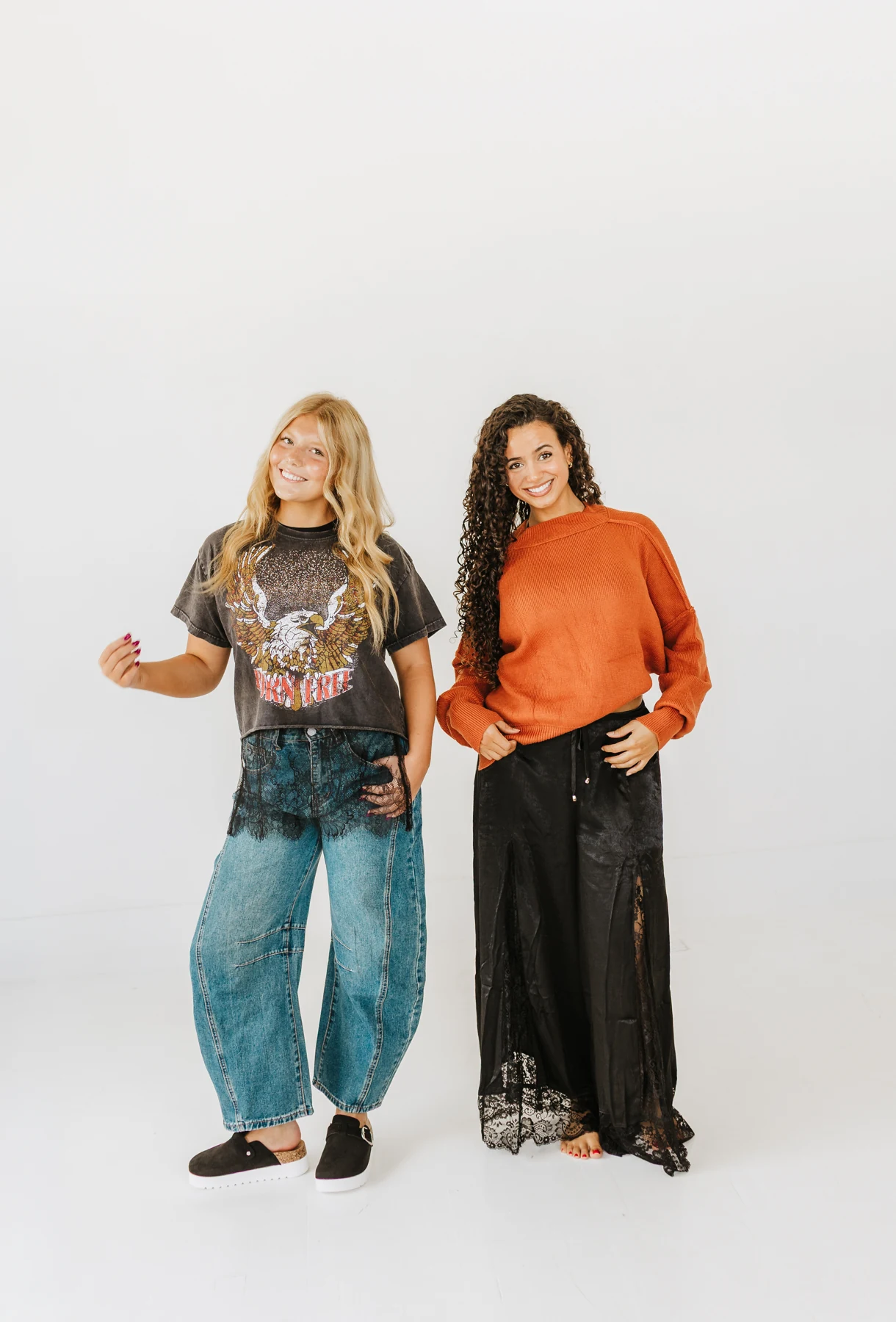 Born Free Oversized Crop Tee