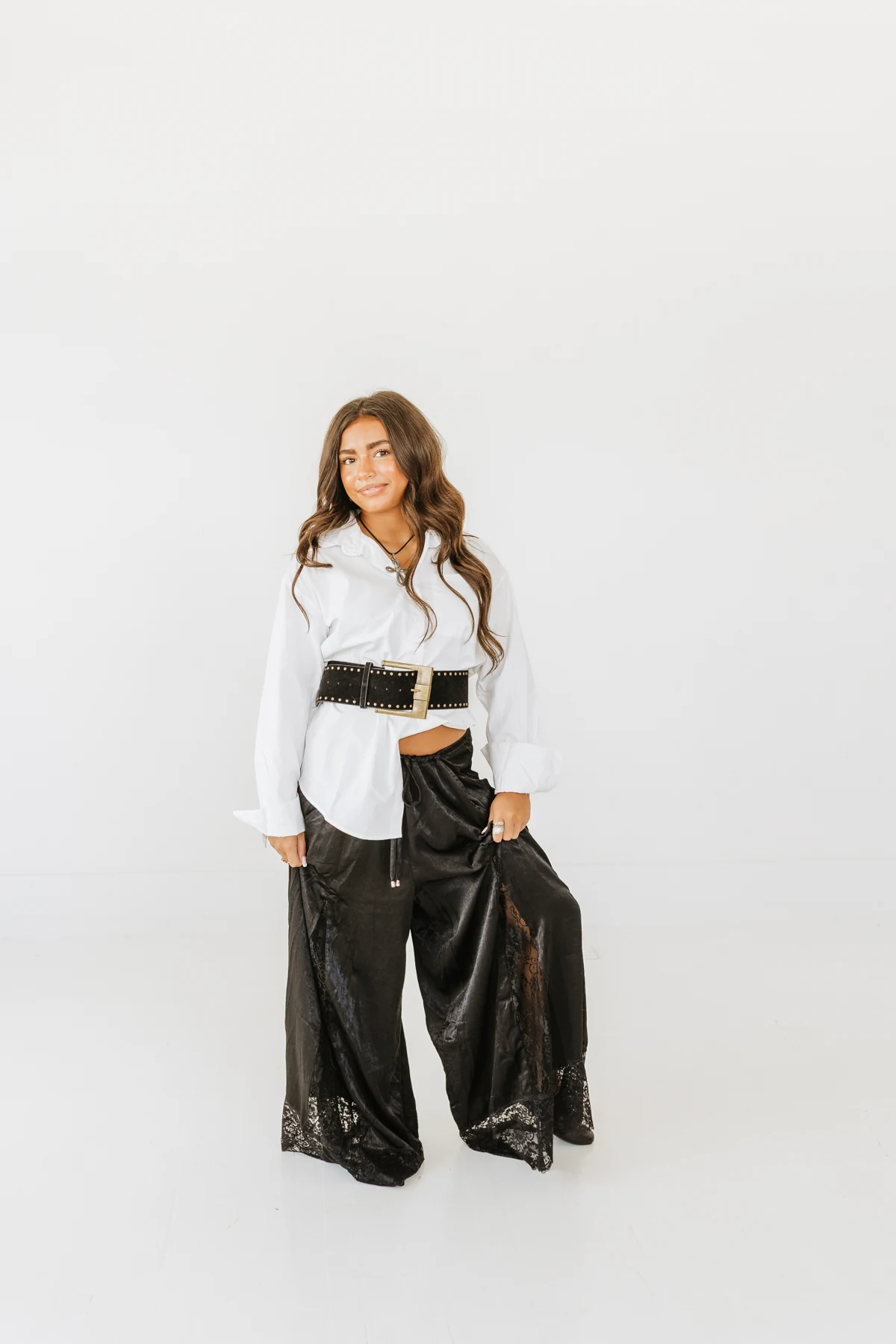 Sweetkama White Button-Down Shirt